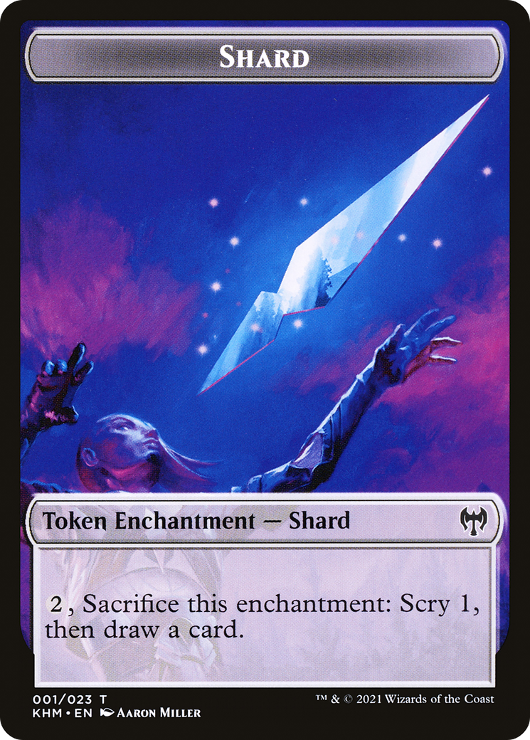 Shard (TKHM-001) [Tokens] Kaldheim Tokens Foil MTG Single Wizards of the Coast