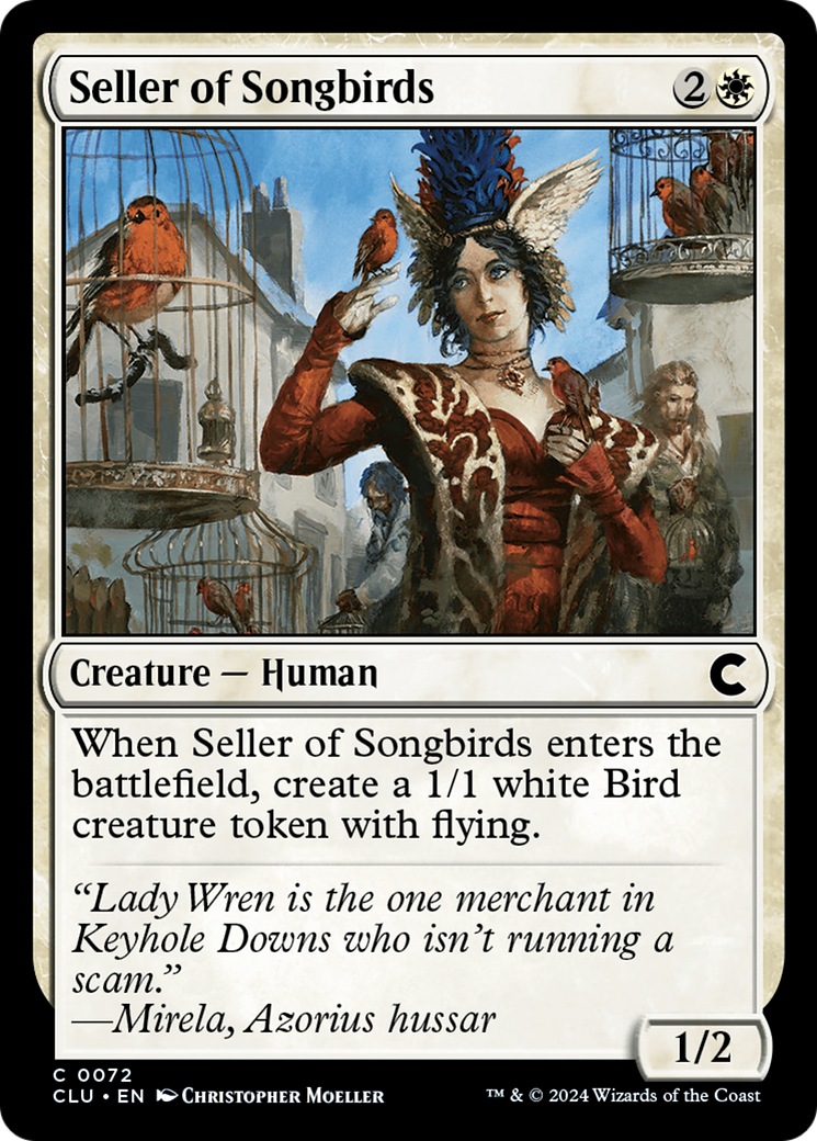 Seller of Songbirds (CLU-072) [Ravnica: Clue Edition] MTG Single Wizards of the Coast