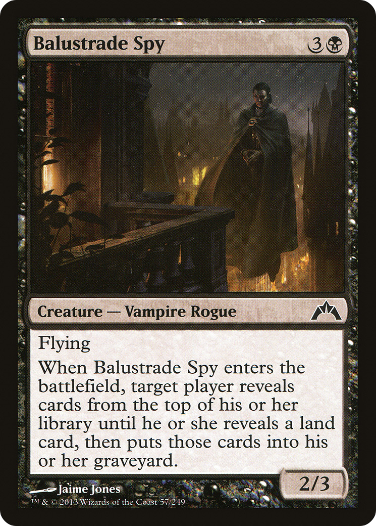 Balustrade Spy (GTC-057) [Gatecrash] Foil MTG Single Wizards of the Coast
