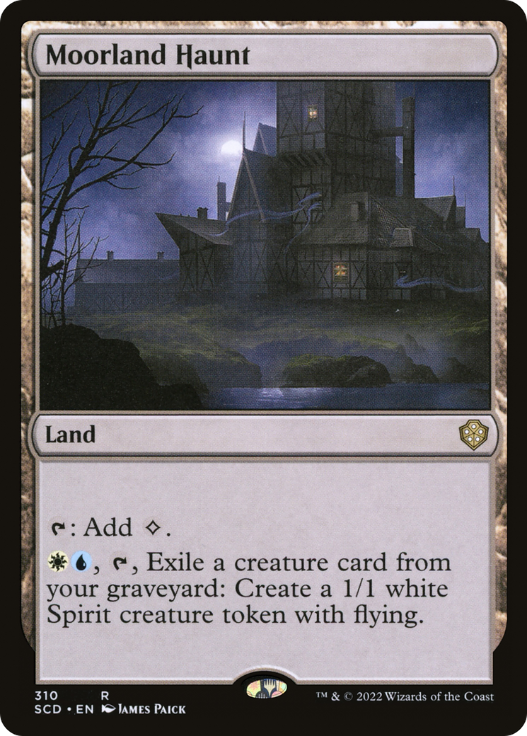 Moorland Haunt (SCD-310) [Starter Commander Decks] MTG Single Wizards of the Coast
