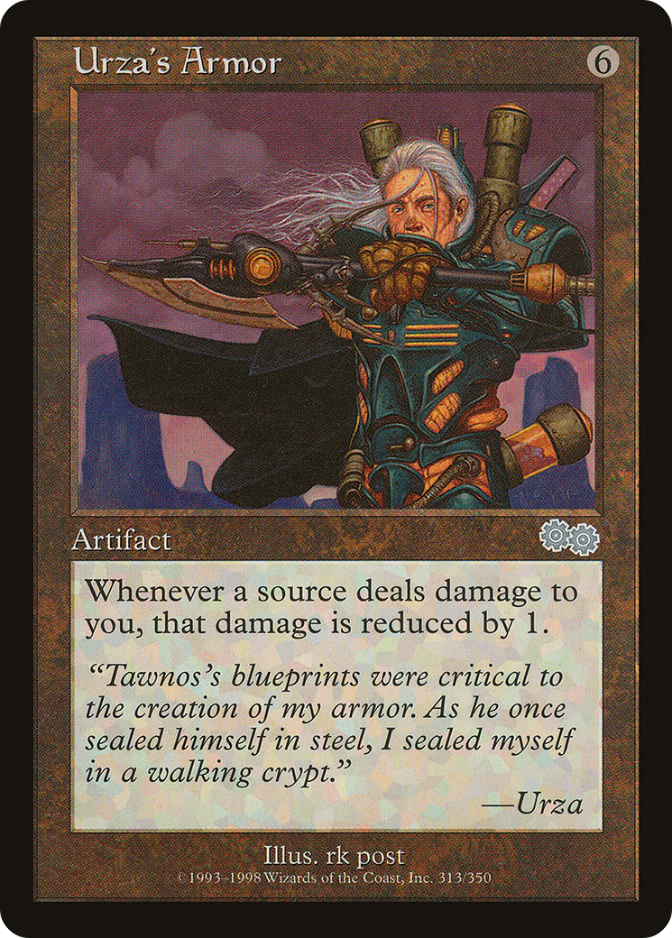 Urza's Armor (USG-313) [Urza's Saga] MTG Single Wizards of the Coast