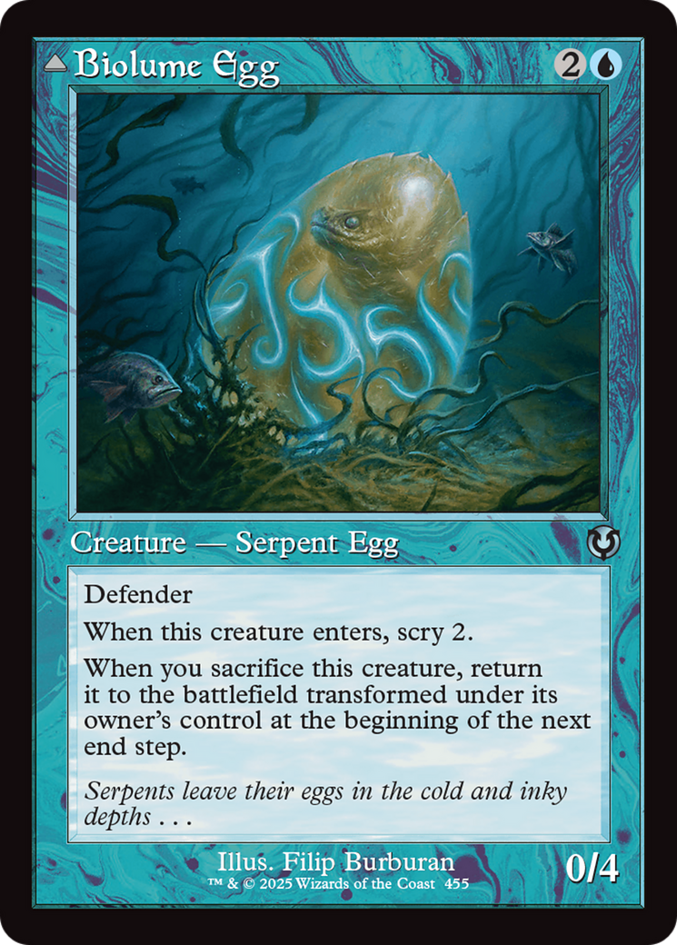 Biolume Egg (INR-455) [Innistrad Remastered] Foil MTG Single Wizards of the Coast