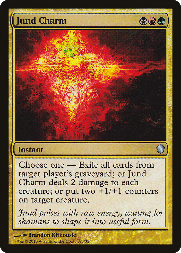 Jund Charm (C13-195) [Commander 2013] MTG Single Wizards of the Coast