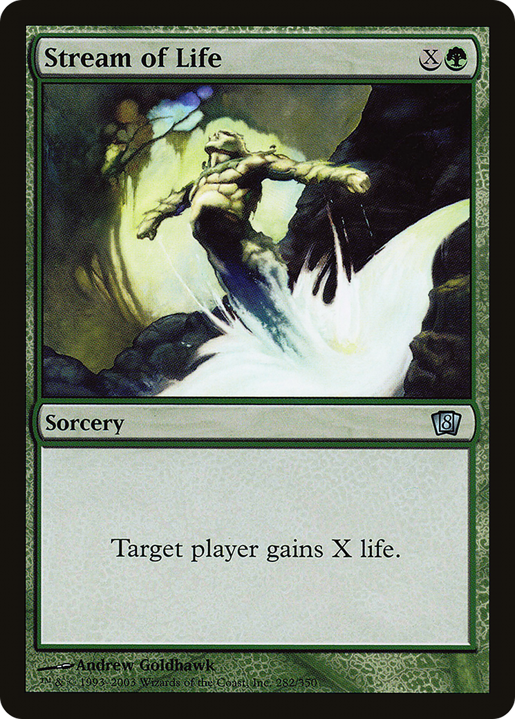Stream of Life (8ED-282) [8th Edition] MTG Single Wizards of the Coast