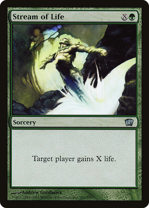 Stream of Life (8ED-282) [8th Edition] Foil MTG Single Wizards of the Coast