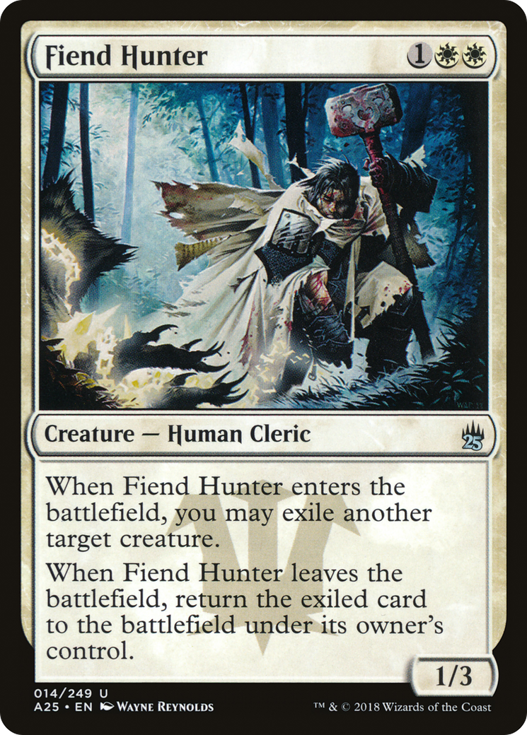 Fiend Hunter (A25-014) [Masters 25] Foil MTG Single Wizards of the Coast