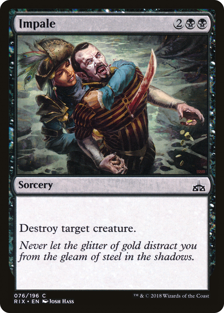 Impale (RIX-076) [Rivals of Ixalan] MTG Single Wizards of the Coast