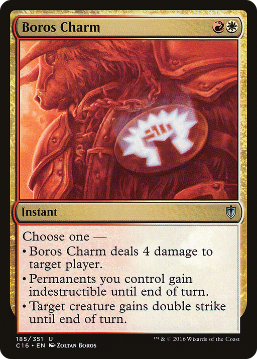 Boros Charm (C16-185) [Commander 2016] MTG Single Wizards of the Coast