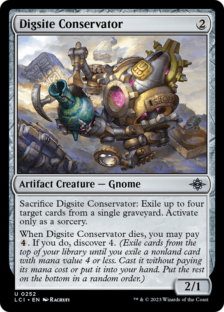 Digsite Conservator (LCI-252) [The Lost Caverns of Ixalan] MTG Single Wizards of the Coast