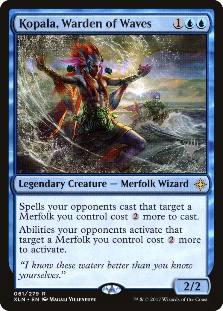 Kopala, Warden of Waves (PPM20-061) [Ixalan Promos] Foil MTG Single Wizards of the Coast