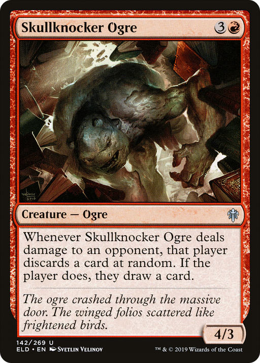 Skullknocker Ogre (ELD-142) [Throne of Eldraine] MTG Single Wizards of the Coast