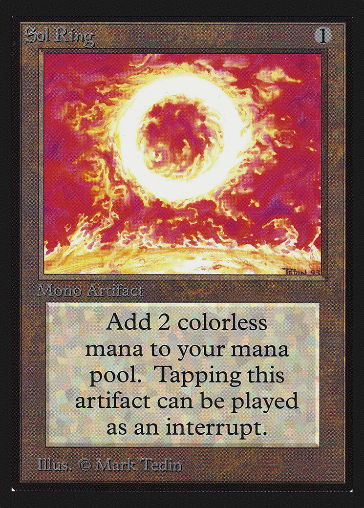 Sol Ring (CED-270) [Collectors' Edition] MTG Single Wizards of the Coast