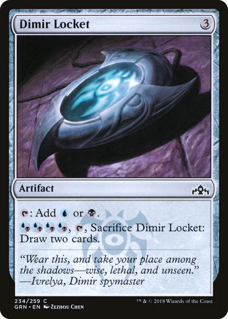 Dimir Locket (GRN-234) [Guilds of Ravnica] MTG Single Wizards of the Coast