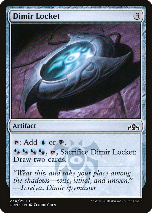 Dimir Locket (GRN-234) [Guilds of Ravnica] MTG Single Wizards of the Coast