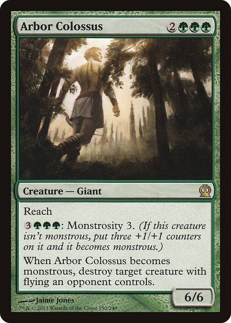 Arbor Colossus (THS-150) [Theros] Foil MTG Single Wizards of the Coast