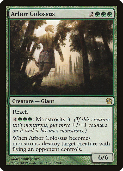 Arbor Colossus (THS-150) [Theros] Foil MTG Single Wizards of the Coast