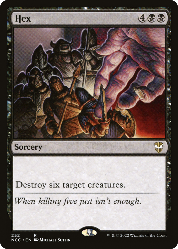 Hex (NCC-252) [New Capenna Commander] MTG Single Wizards of the Coast