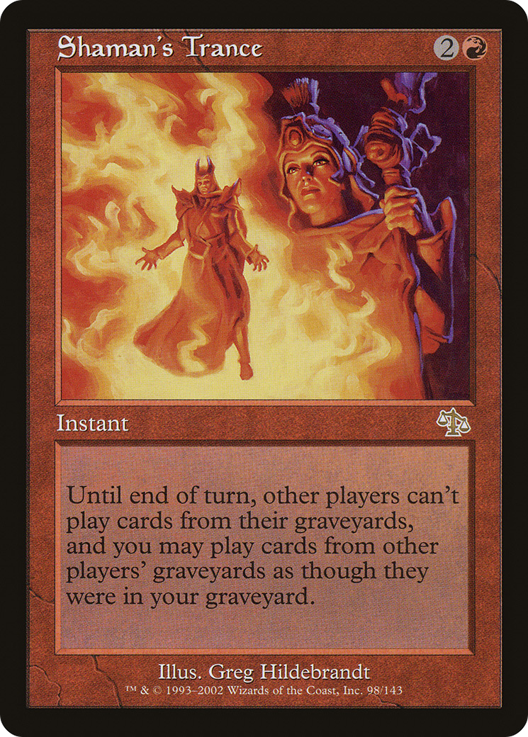 Shaman's Trance (JUD-098) [Judgment] MTG Single Wizards of the Coast