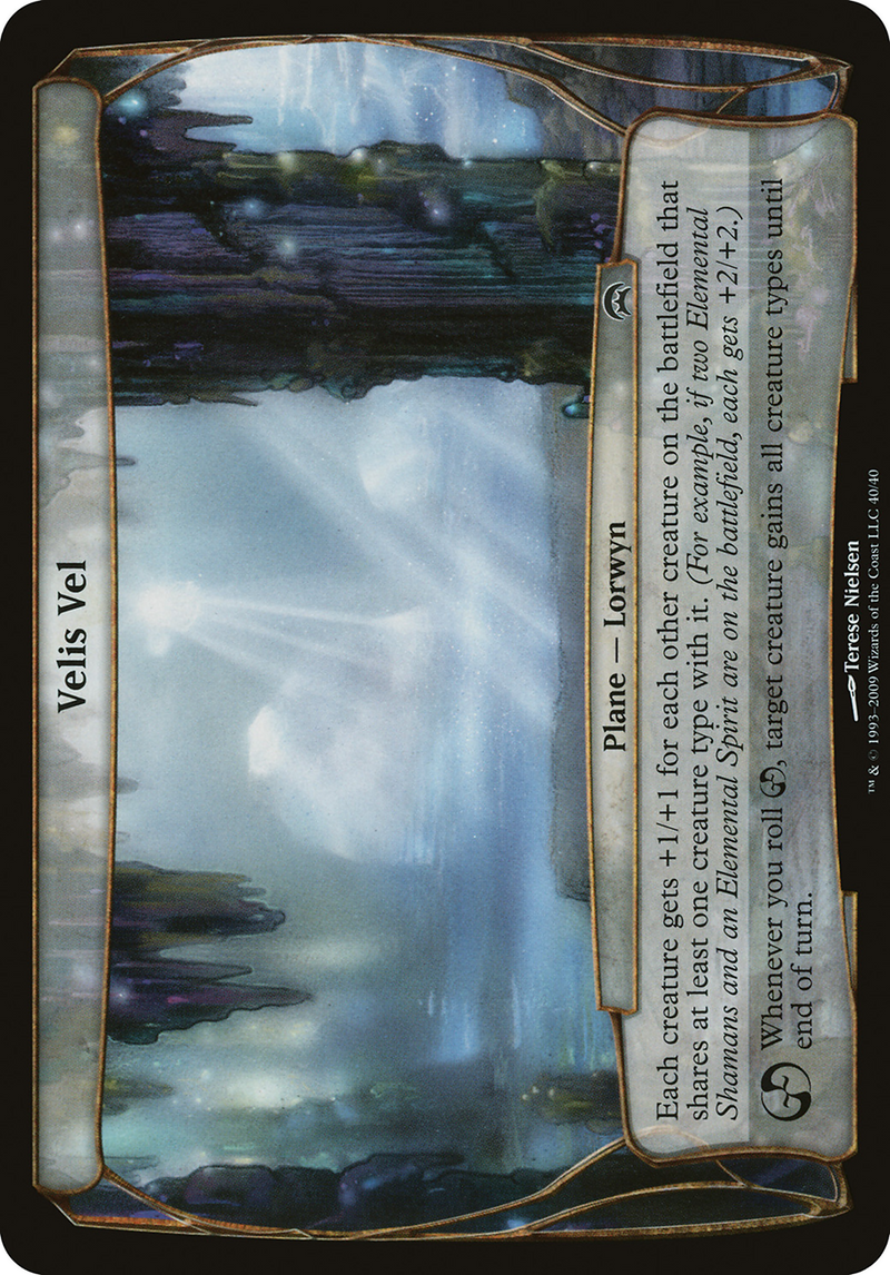 Velis Vel (Planechase) (OVER-) [Oversized] Planechase Planes MTG Single Wizards of the Coast