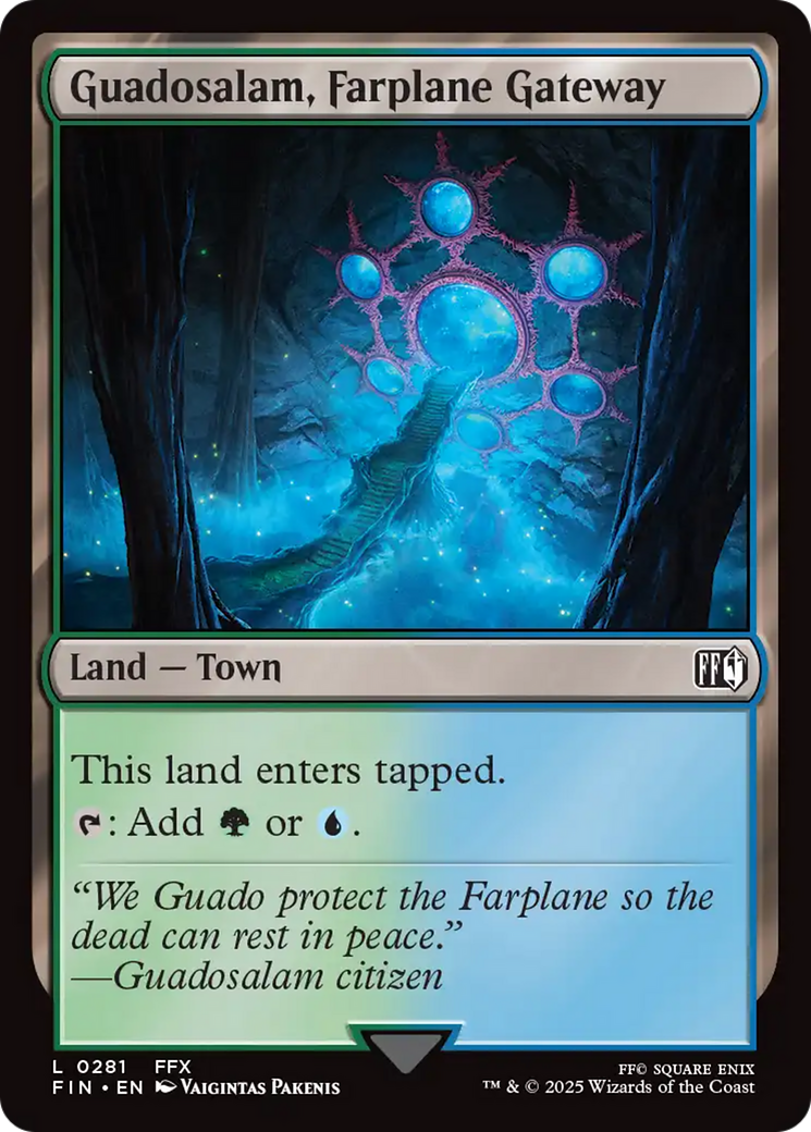 Guadosalam, Farplane Gateway (FIN-281) [FINAL FANTASY] Foil MTG Single Wizards of the Coast