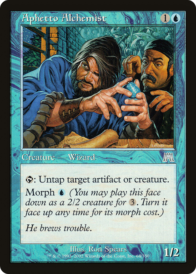 Aphetto Alchemist (ONS-064) [Onslaught] MTG Single Wizards of the Coast