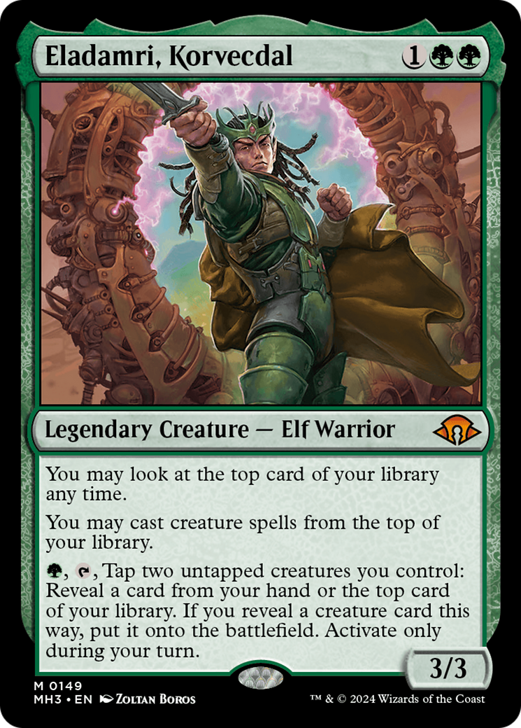 Eladamri, Korvecdal (MH3-149) [Modern Horizons 3] MTG Single Wizards of the Coast