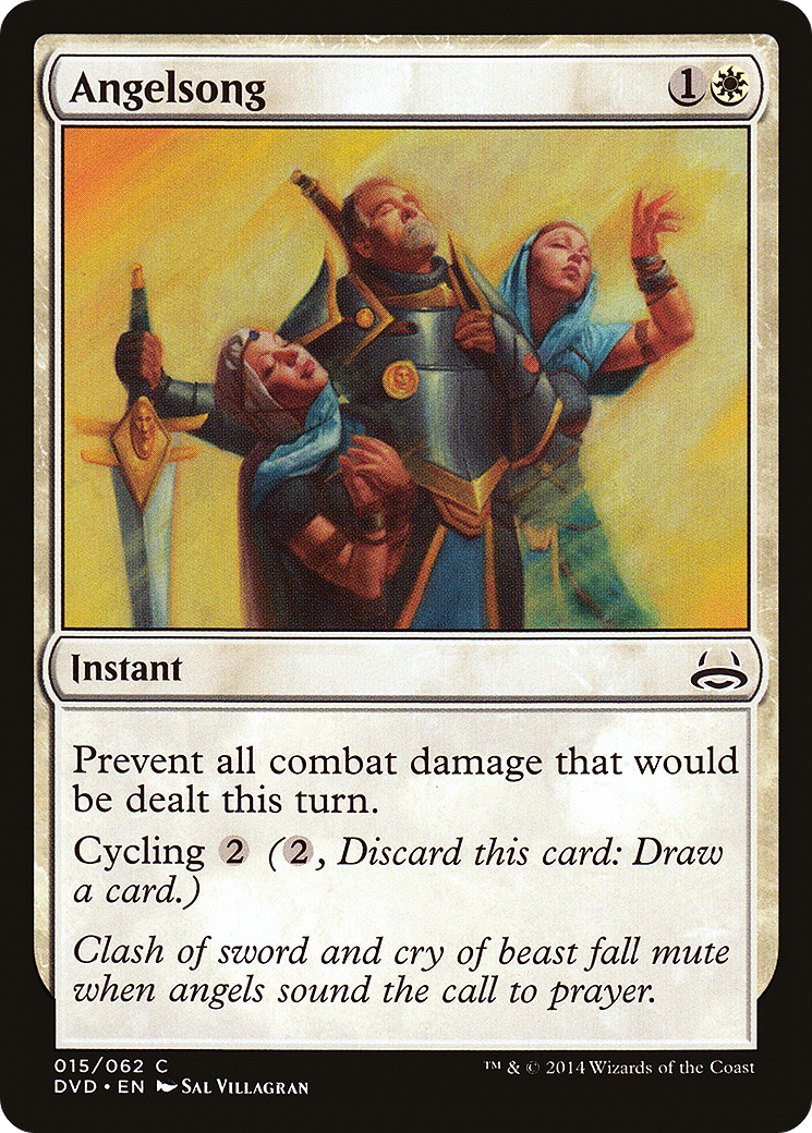 Angelsong (DD3-015) [Misc] Duel Decks Anthology: Divine vs. Demonic MTG Single Wizards of the Coast