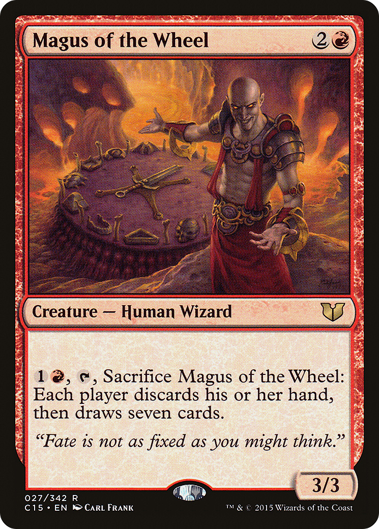 Magus of the Wheel (C15-027) [Commander 2015] MTG Single Wizards of the Coast