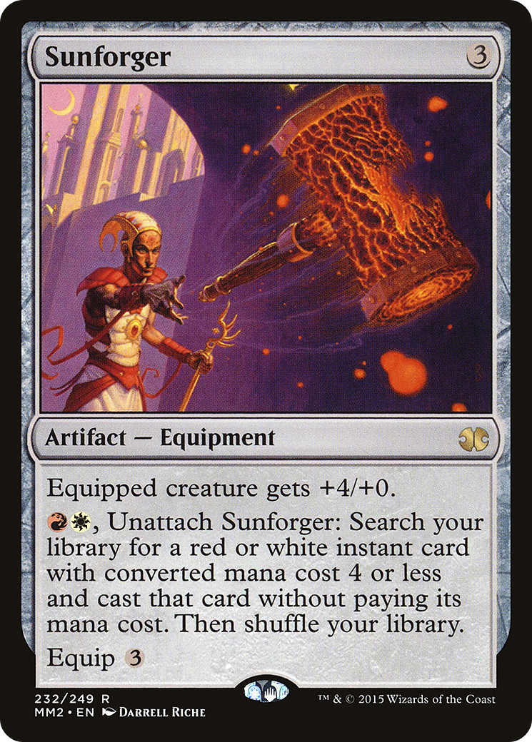 Sunforger (MM2-232) [Modern Masters 2015] Foil MTG Single Modern Masters 2015