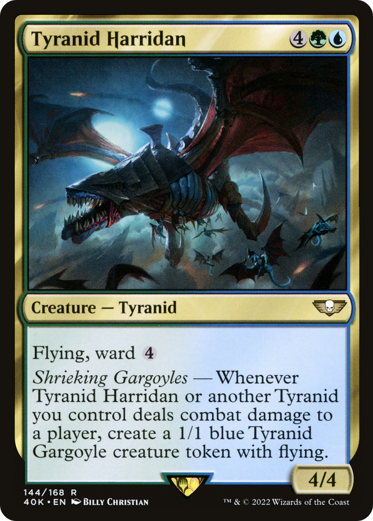 Tyranid Harridan (40K-144) [Warhammer 40,000 Commander] MTG Single Wizards of the Coast