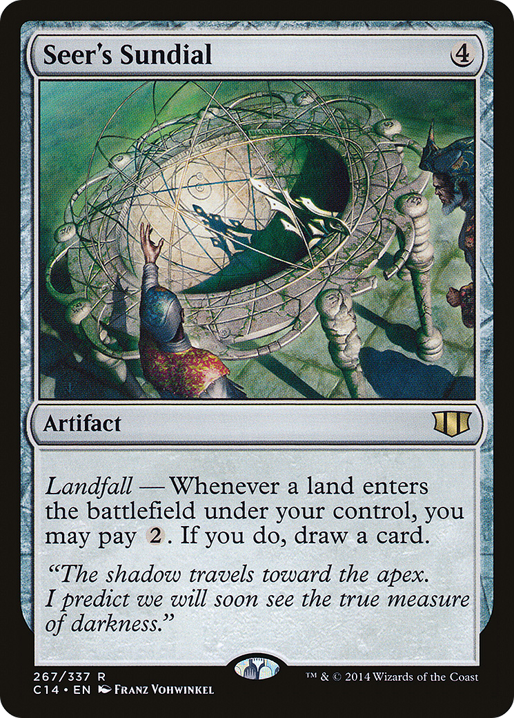 Seer's Sundial (C14-267) [Commander 2014] MTG Single Wizards of the Coast