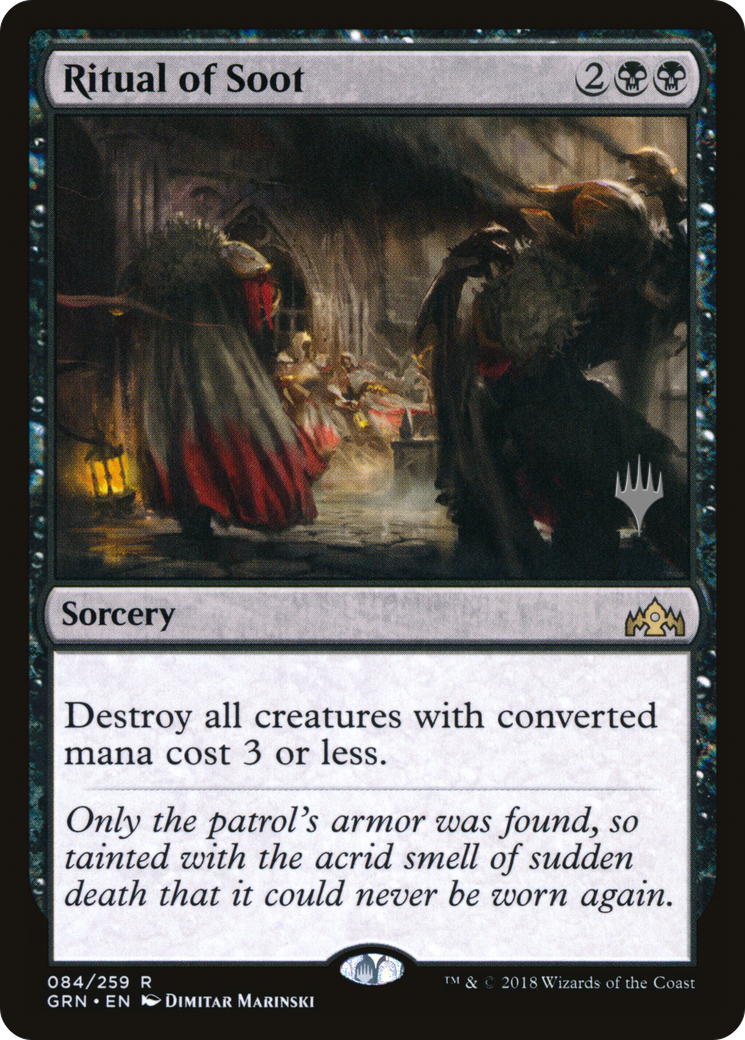 Ritual of Soot (PPTHB-084) [Guilds of Ravnica Promos] Foil MTG Single Wizards of the Coast