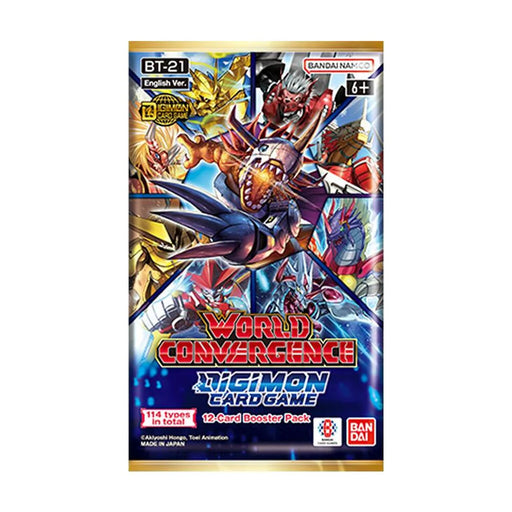 Digimon: World Convergence - Booster Pack Digimon Sealed Bandai