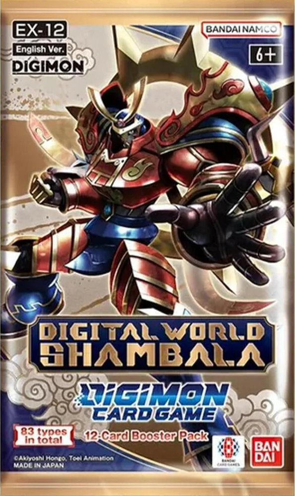 Digimon: Digital World Shambala Extra Booster - Booster Pack [EX12]