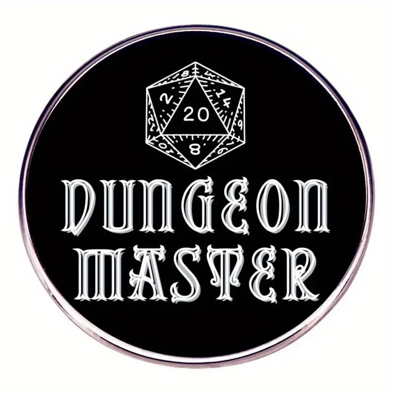 Enamel Pin - "Dungeon Master" Misc Taps Imports