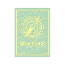 One Piece Card Sleeves - Card Back Mint Green & Lemon 70Ct (Set 9) Card Sleeves Bandai