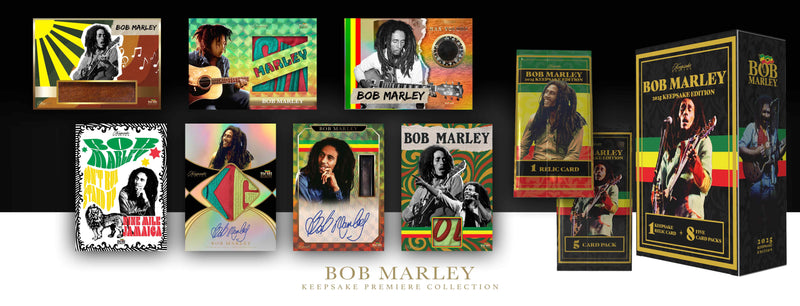 Keepsake: Bob Marley Premier Edition Box 2025 Collectible Trading Cards Keepsake