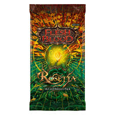 Flesh and Blood: Rosetta - Booster Pack Flesh And Blood Sealed Flesh And Blood   