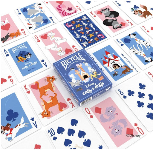 Bicycle Playing Cards: Disney Cats & Dogs Board Games Bicycle