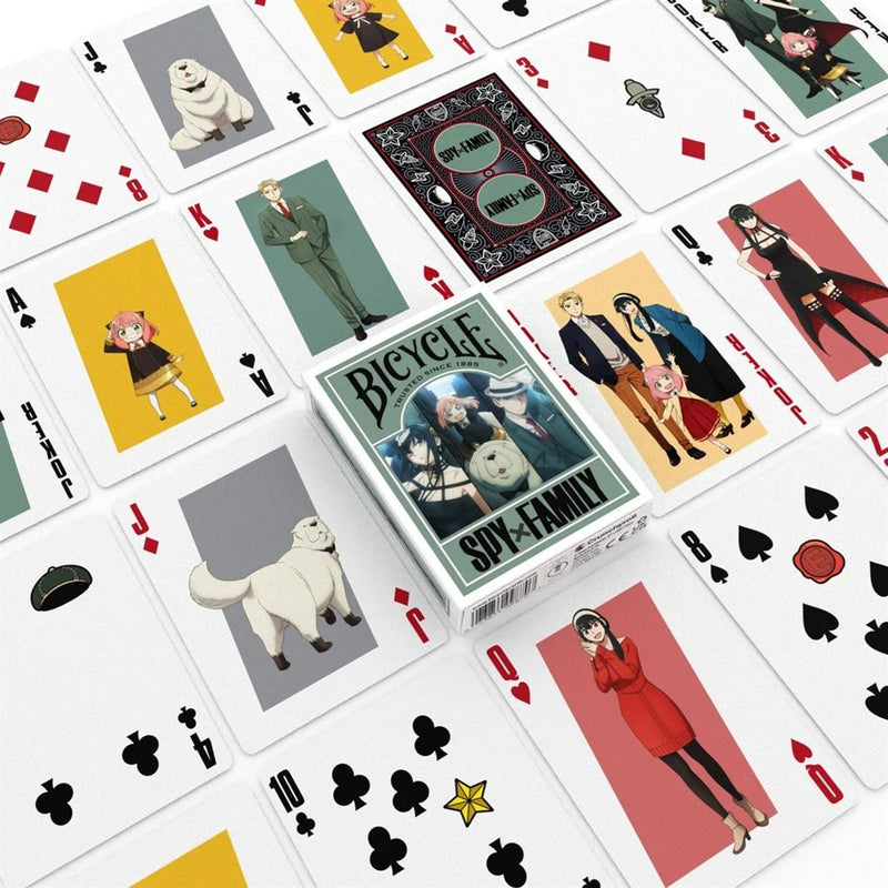 Bicycle Playing Cards: Spy X Family Board Games Bicycle
