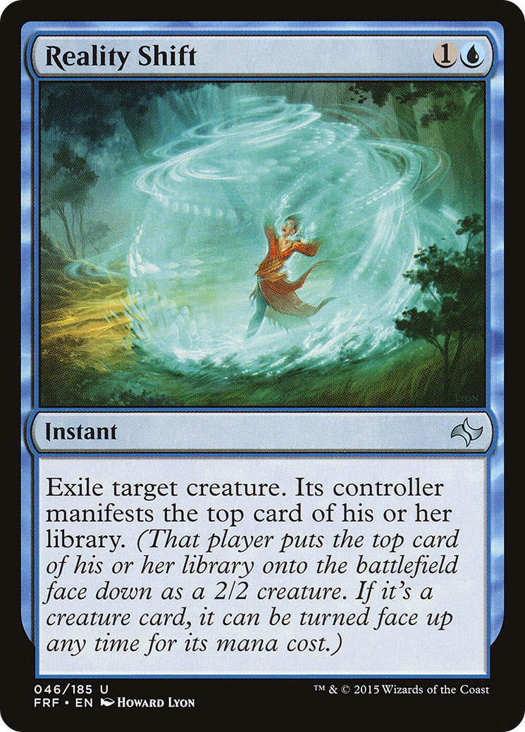 Reality Shift (FRF-046) [Fate Reforged] Foil MTG Single Wizards of the Coast