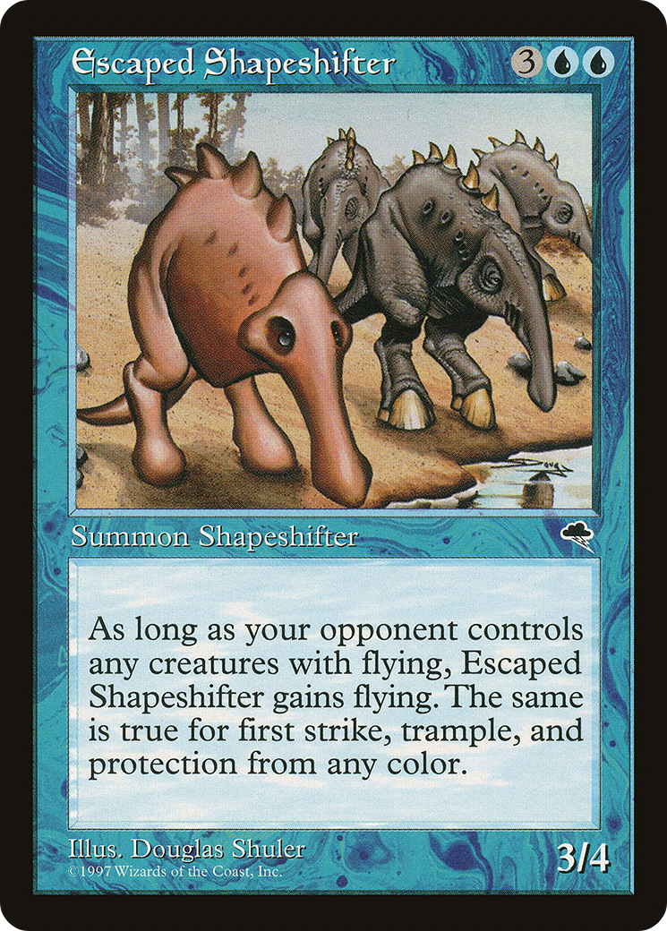 Escaped Shapeshifter (TMP-062) [Tempest] MTG Single Wizards of the Coast