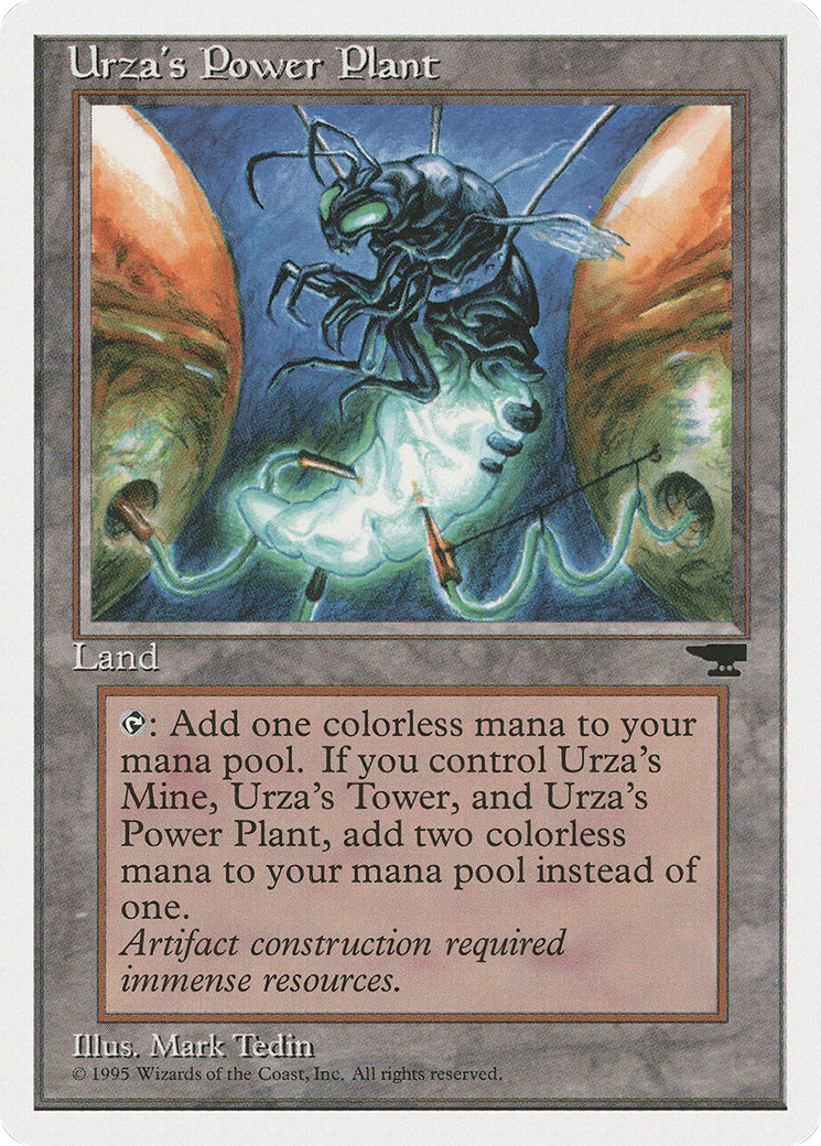 Urza's Power Plant (CHR-115C) [Chronicles] MTG Single Wizards of the Coast