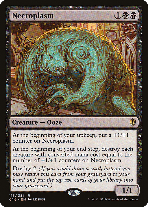Necroplasm (C16-115) [Commander 2016] MTG Single Wizards of the Coast