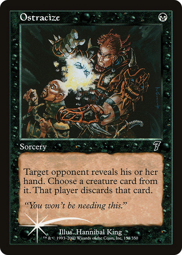 Ostracize (7ED-153) [7th Edition] Foil MTG Single Wizards of the Coast