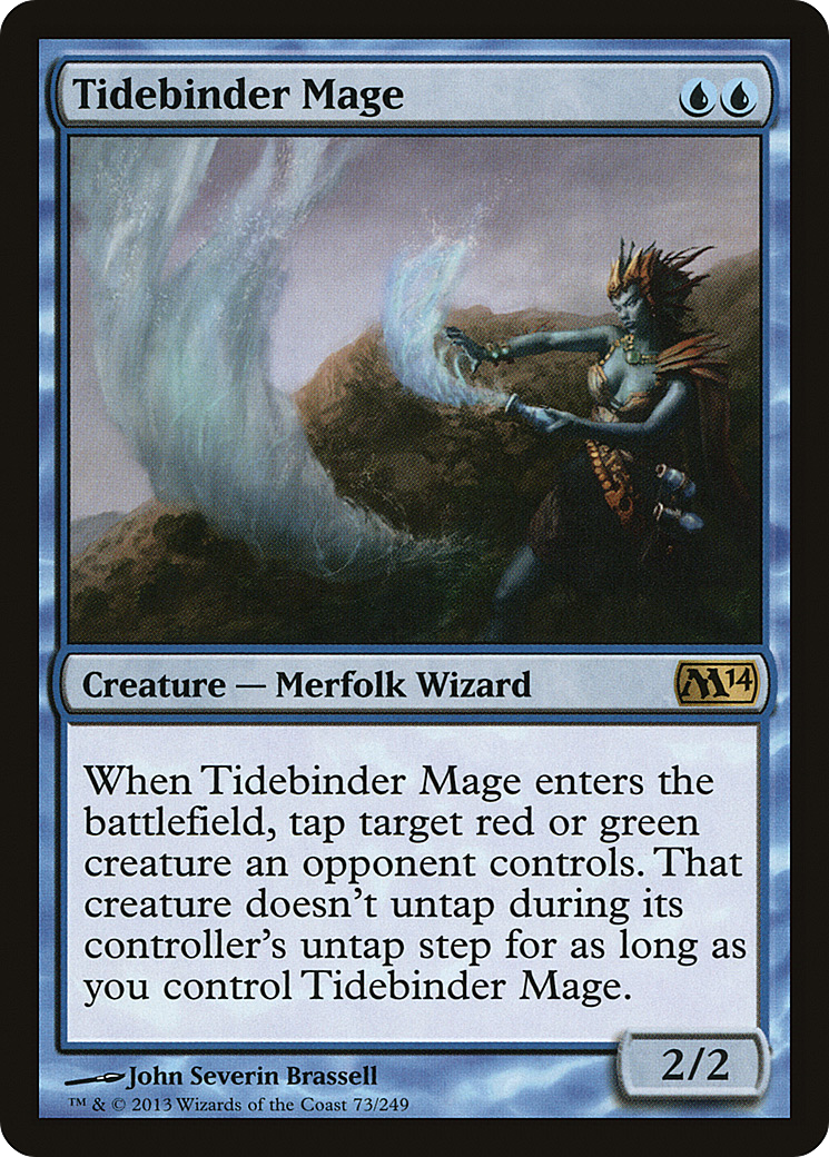 Tidebinder Mage (M14-073) [Magic 2014] MTG Single Wizards of the Coast