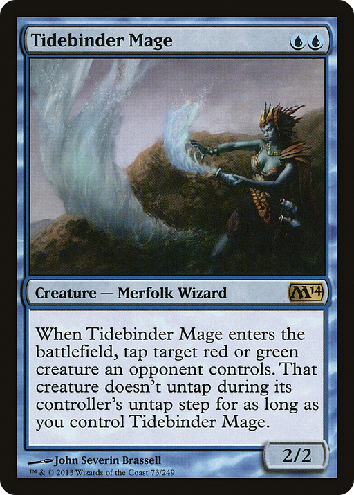 Tidebinder Mage (M14-073) [Magic 2014] Foil MTG Single Wizards of the Coast