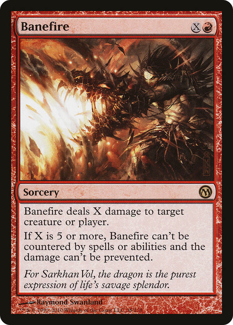 Banefire (DPA-038) [Misc] Duels of the Planeswalkers MTG Single Wizards of the Coast