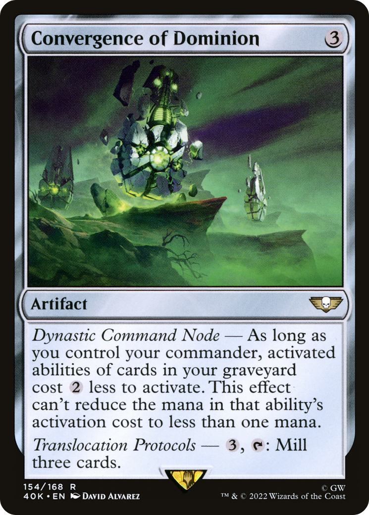 Convergence of Dominion (40K-154) [Warhammer 40,000 Commander] MTG Single Wizards of the Coast