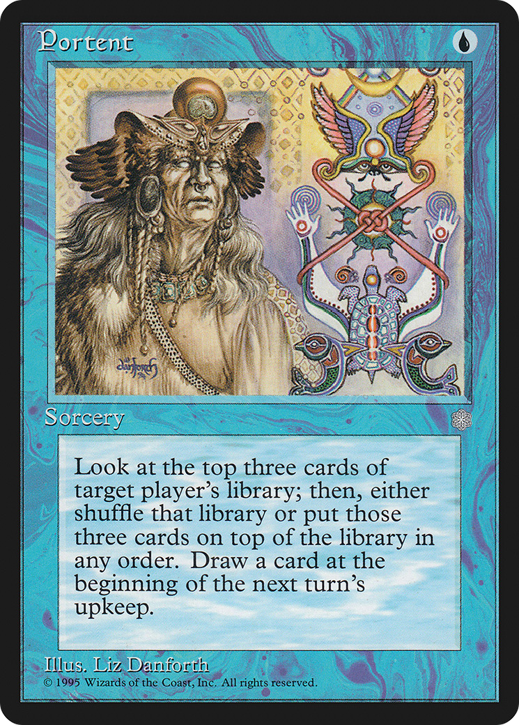 Portent (ICE-090) [Ice Age] MTG Single Wizards of the Coast